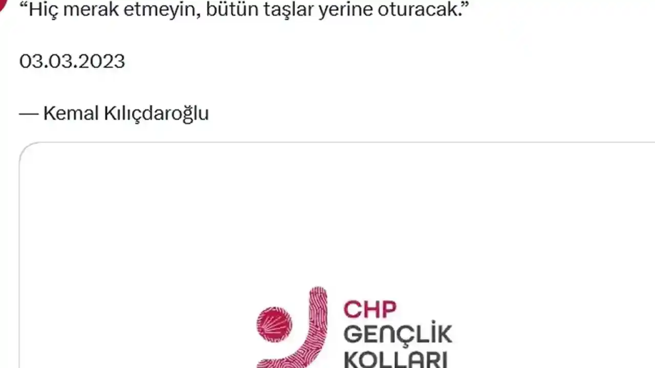 CHP Gençlik Kolları, YENİ Parti’nin ele geçirdiği X hesabını geri aldı!