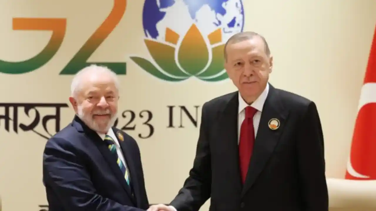 Cumhurbaşkanı Erdoğan Brezilya Devlet Başkanı ile görüştü