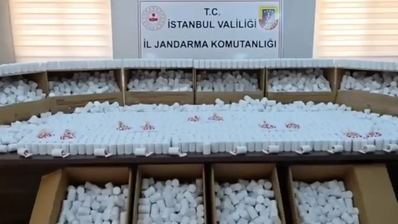 İstanbul’da 257 bin 850 uyuşturucu hap ele geçirildi