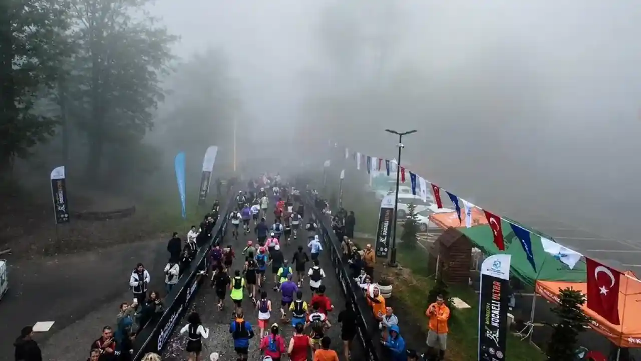 Kocaeli Ultra Trail organizasyonuna sporculardan tam not