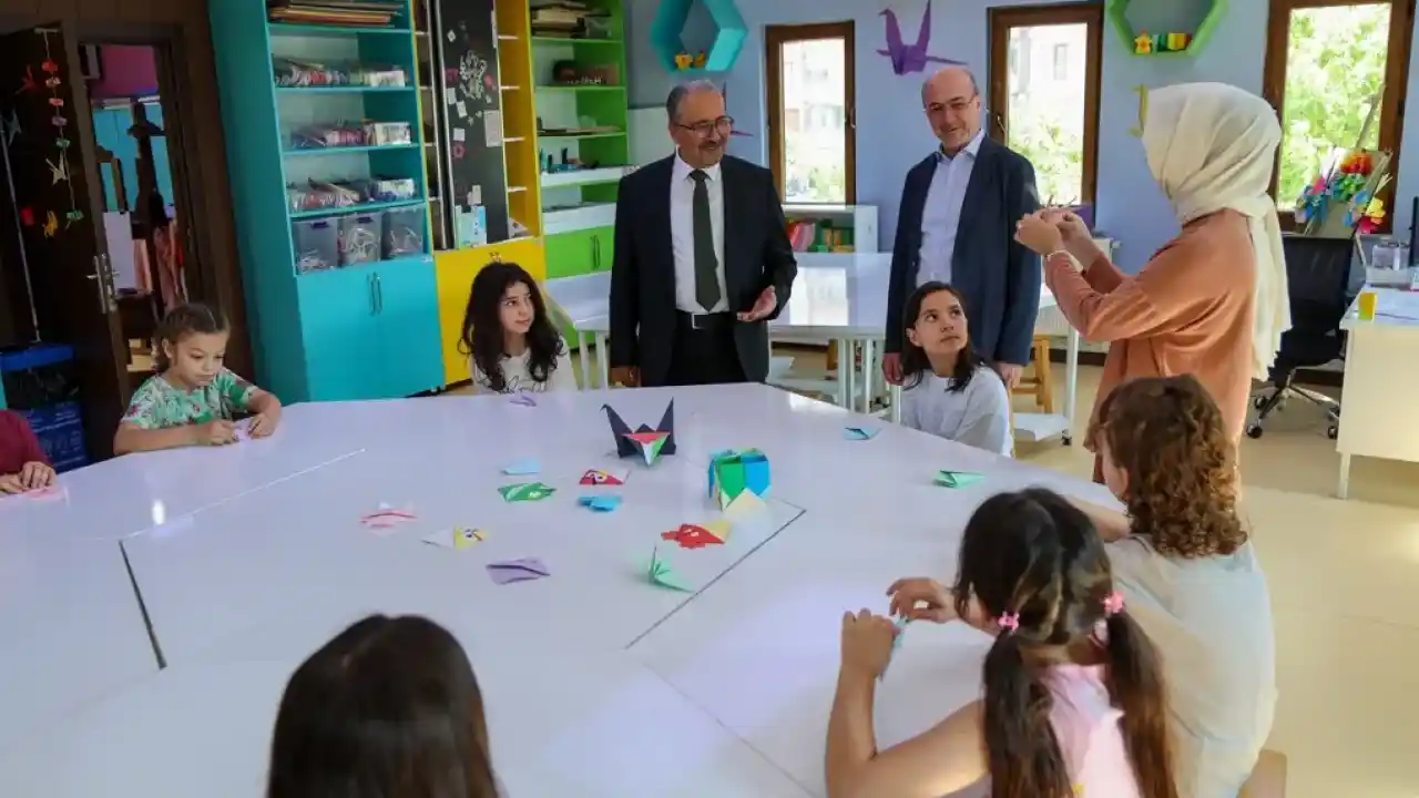 Konya Selçuklu’da Kaymakam Candan’dan öğrenme ortamlarına inceleme