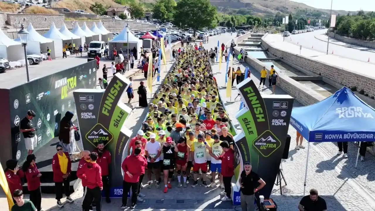Konya Ultra Trail, 13 ülkeden 1.300 sporcuyu buluşturdu