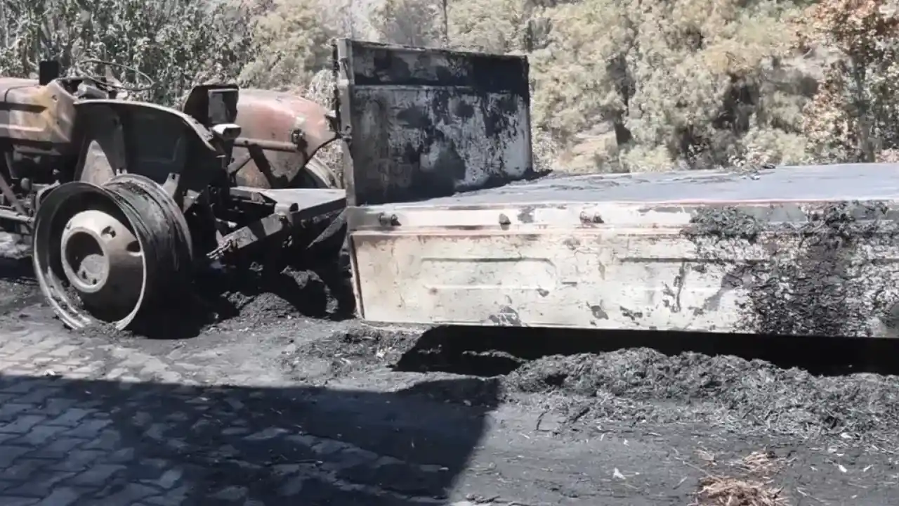 Muğla Büyükşehir’den Seydikemer’de yangın sonrası hasar tespit