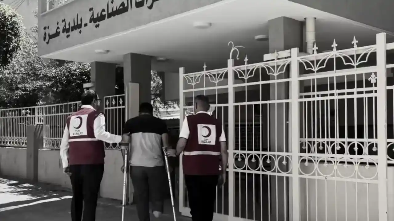 Türk Kızılay’dan Gazze’de ampüte bireylere protez desteği
