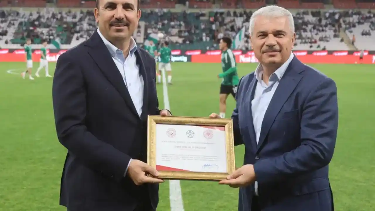 Türkiye’de ilk ‘erişilbilir’ stadyum oldu… Konya’ya erişilebilirlik belgesi