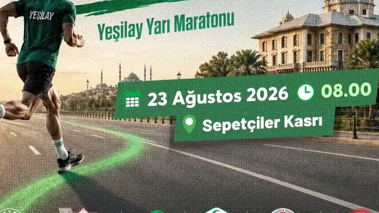Yeşilay Yarı Maratonu için geri sayım