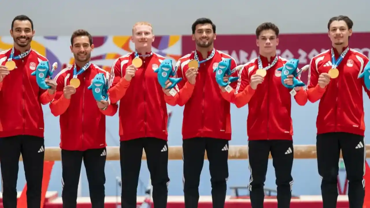 Altın madalyalı sporcudan Başkan Tugay’a ziyaret