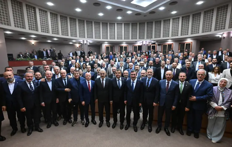 Cevdet Yılmaz, Bursa iş dünyasıyla buluştu