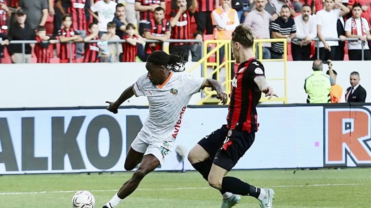 Arca Çorum FK 1-2 Corendon Alanyaspor (Maç Sonucu)