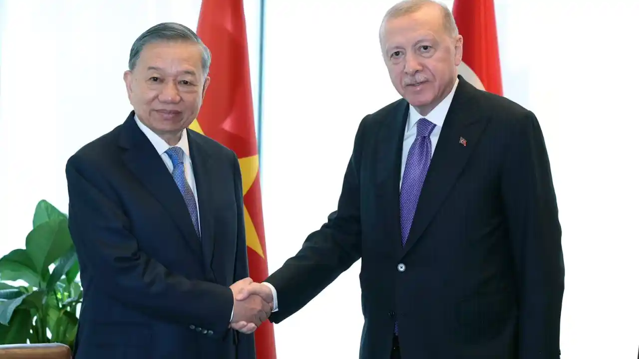 Cumhurbaşkanı Erdoğan, Vietnam Devlet Başkanı ile görüştü