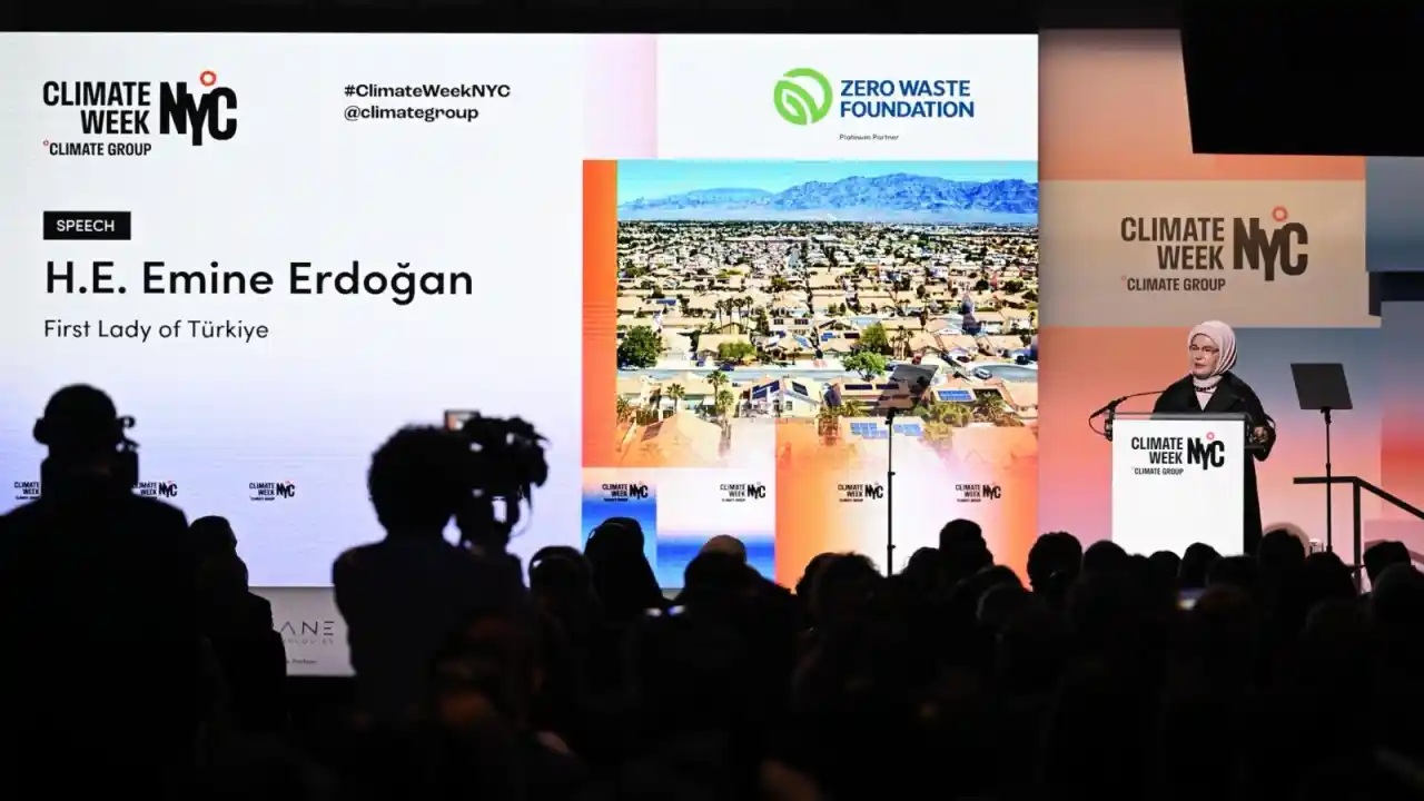Emine Erdoğan: Sıfır Atık, iklim eyleminin güçlü araçlarından biri