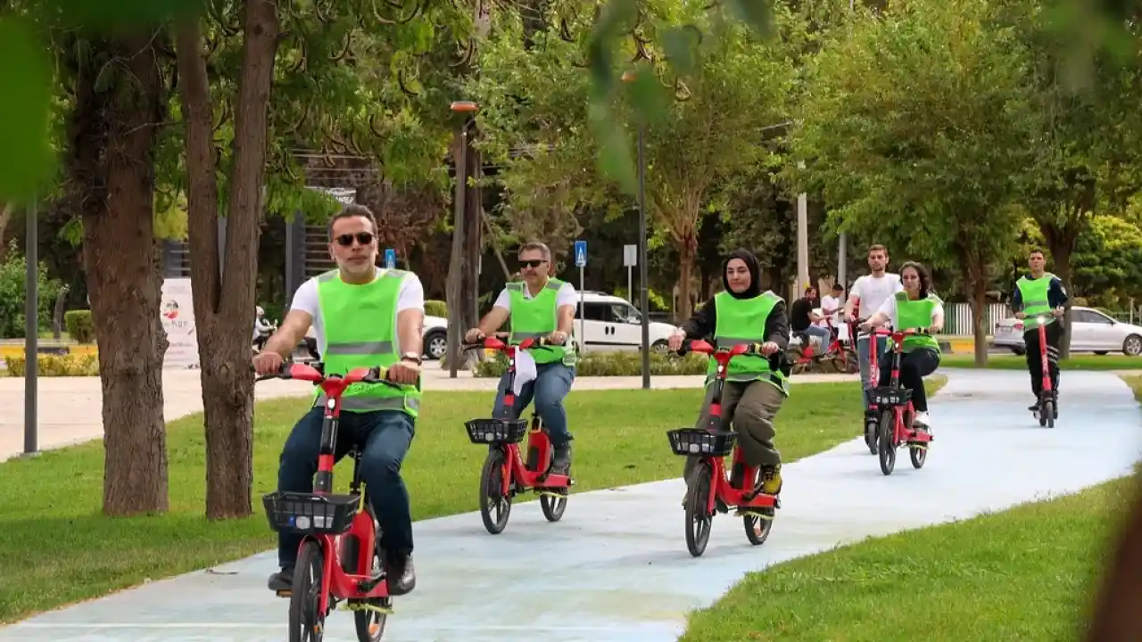 Gaziantep’te hareketliliğe özel pedal