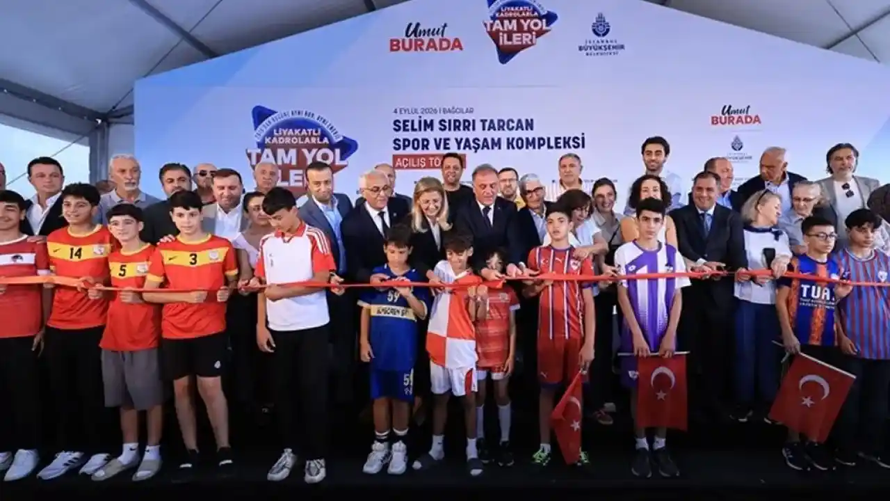 İstanbul’da Selim Sırrı Tarcan Spor ve Yaşam Kompleksi hizmete açıldı