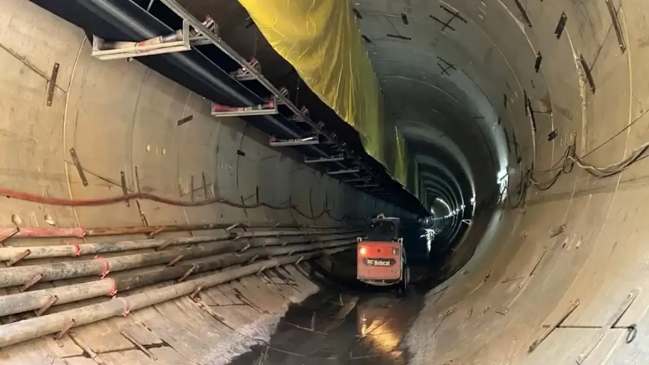 Körfezray Metro Tünelleri Hız Kesmeden İlerliyor