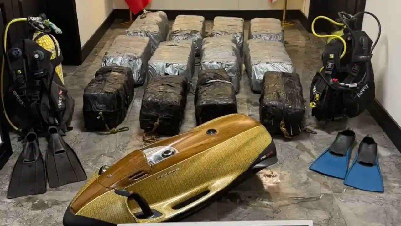Mersin Limanı’nda gemiden 350 kilo kokain çıktı
