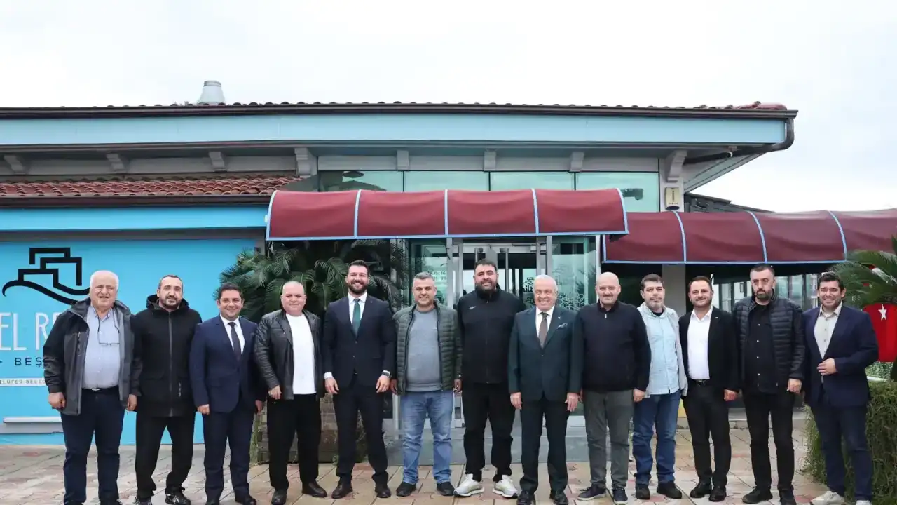 Nilüfer belediye başkanı Bursaspor taraftarlarıyla buluştu
