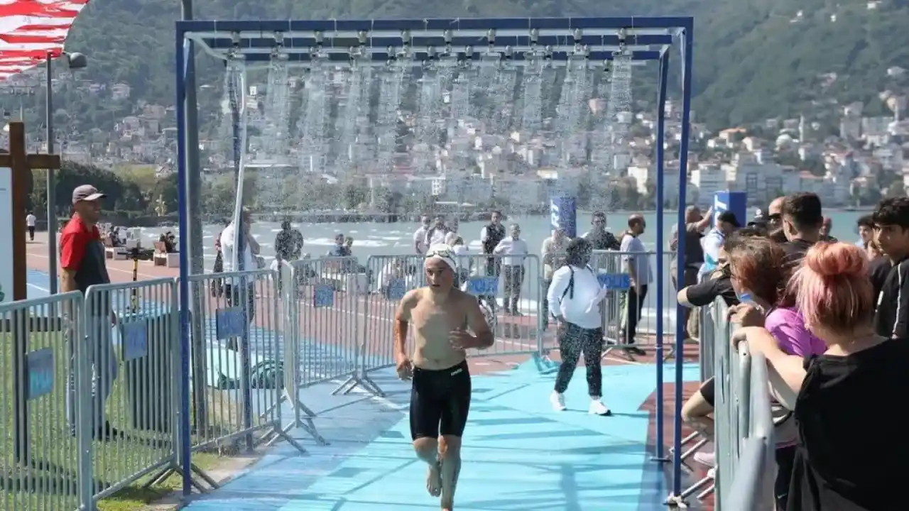 Ordu’da triatlon heyecanı