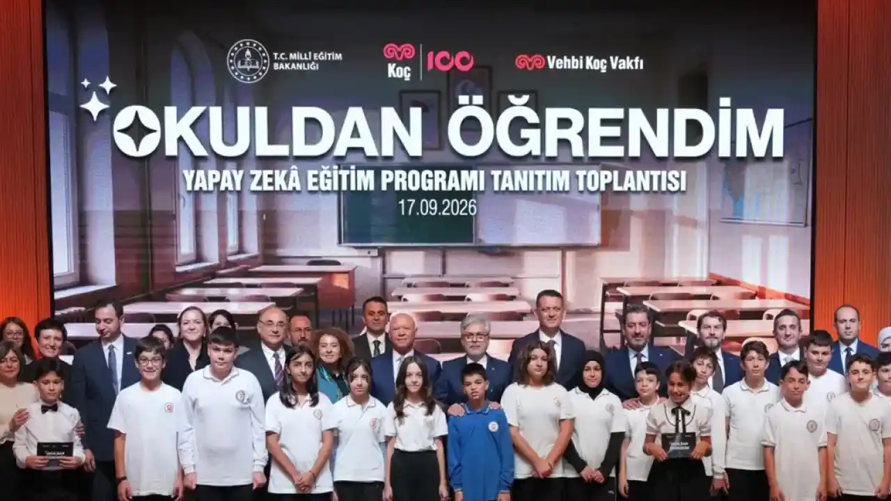 Ortaokul öğrencileri için ‘yapay zekâ eğitim programı’ tanıtıldı
