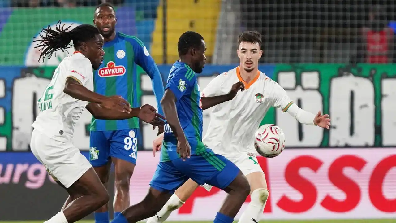 Çaykur Rizespor 0-1 Corendon Alanyaspor (Maç Sonucu)