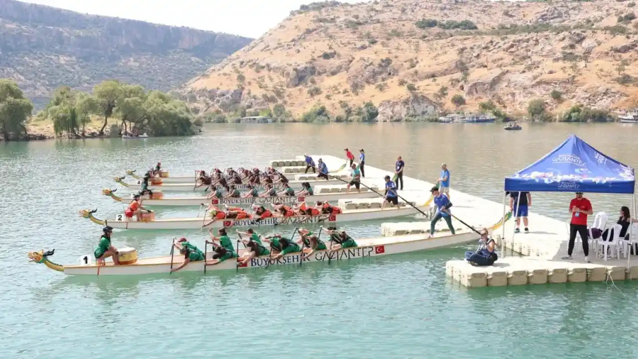 Rumkale Su Sporları Festivali nefes kesti