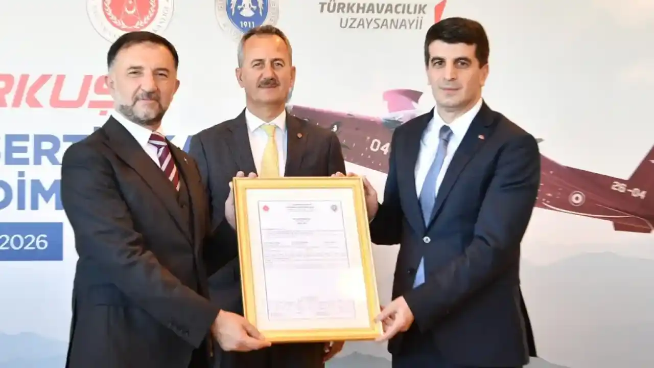 Türk havacılığında tarihi adım… HÜRKUŞ-II’ye Askeri Tip Sertifikası
