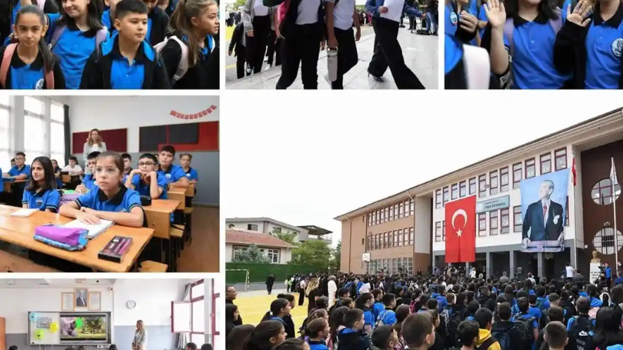 Yaz tatiline elveda, ilk okul gününe merhaba… Okullarda ders başı yapıldı