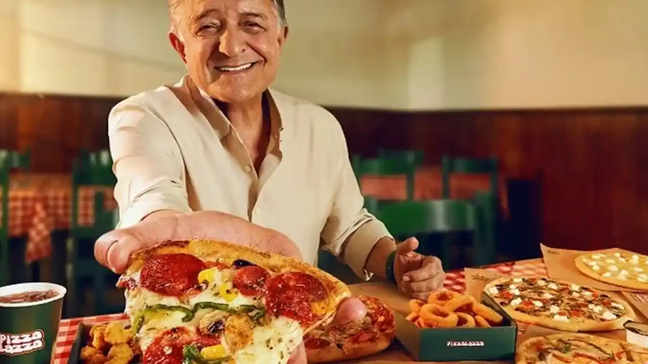 Yılmaz Vural PizzaLazza’nın reklam yüzü oldu