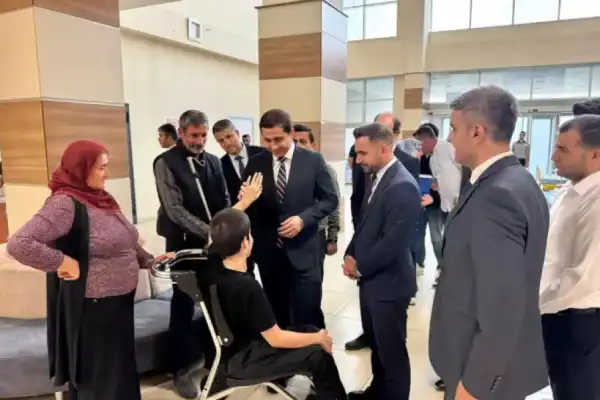 Batman Sason'da yatağa bağımlı hastalar için özel yataklar teslim edildi
